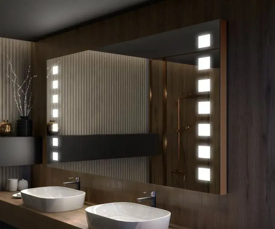 BABA BATH Premium LED Mirror for Bathroom | Touch Sensor
